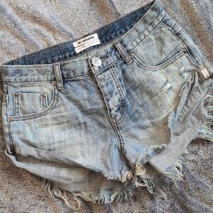 One Teaspoon Bandits Light Denim Size 25